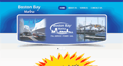 Desktop Screenshot of bostonbaymarina.com