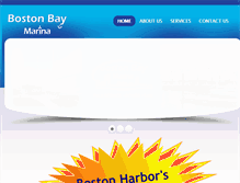 Tablet Screenshot of bostonbaymarina.com